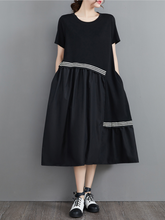 A-Linien-Kleid aus Baumwolle mit Rundhalsausschnitt „You're In My Heart“